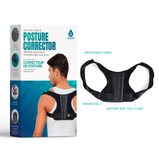 Adjustable Brace Posture Corrector for Back and Shoulder Support