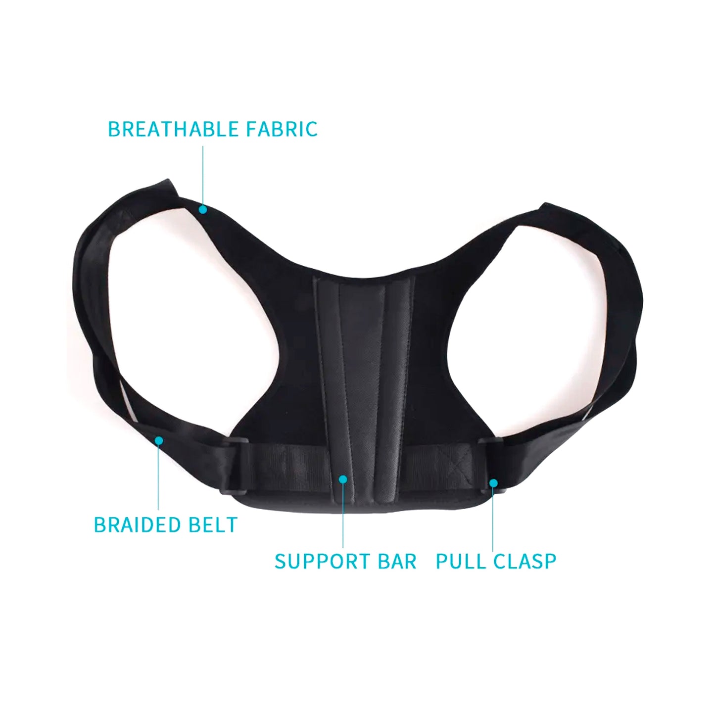 Adjustable Brace Posture Corrector for Back and Shoulder Support