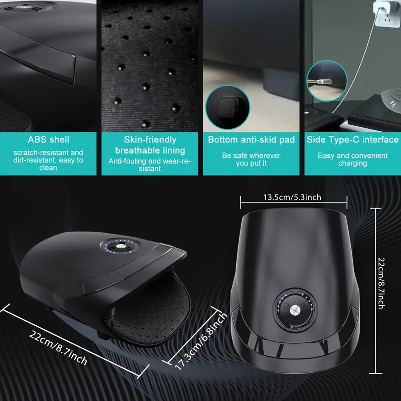 Wireless Electric Hand Massager with Compression-3
